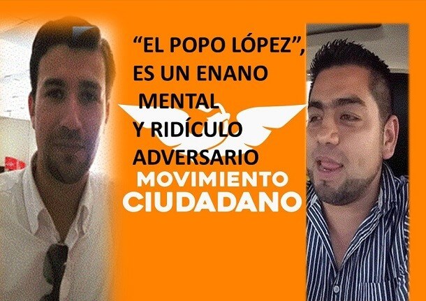 CONFIRMADO: “EL POPO LÓPEZ”, ES UN ENANO MENTAL Y RIDÍCULO ADVERSARIO