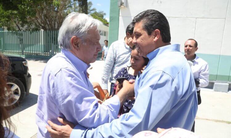 AMLO, REFRENDA COORDINACIÓN CON TAMAULIPAS