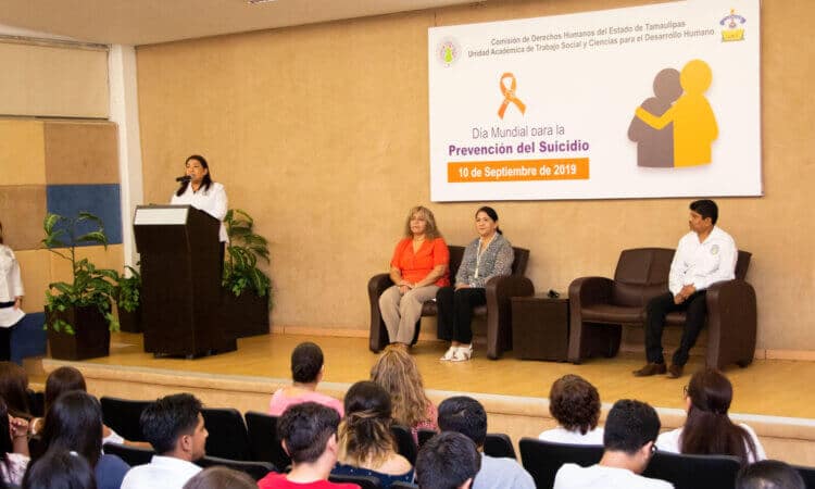 Difunden UAT y CODHET acciones para la prevención del suicidio