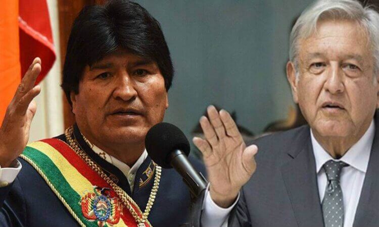 LÓPEZ OBRADOR, SE PREOCUPA MAS POR EVO MORALES Y NO POR SU PUEBLO……..!