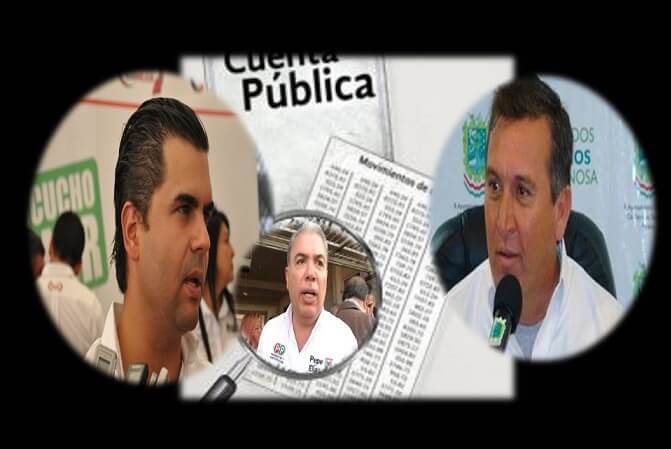 AUDITARÁN CUENTAS DE OSCAR LUEBERT, EVERARDO VILLARREAL  Y PEPE ELÍAS.