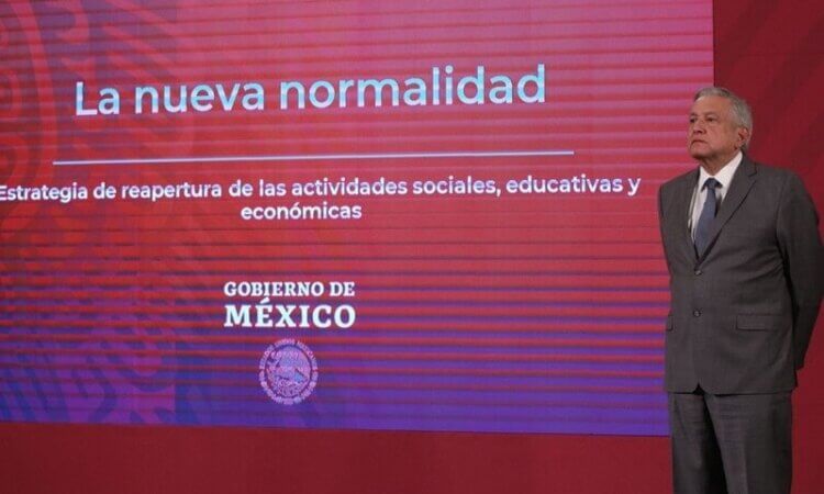 PRESENTA AMLO “REGRESO A LA NUEVA NORMALIDAD”