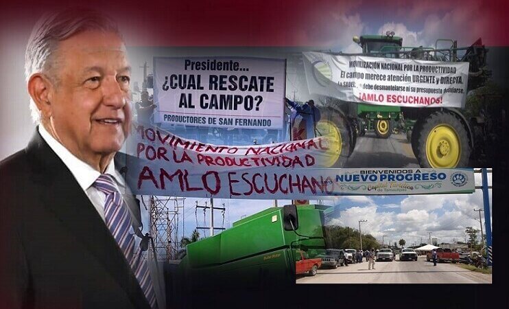 “AMLO SE NIEGA A APOYAR A LOS AGRICULTORES”