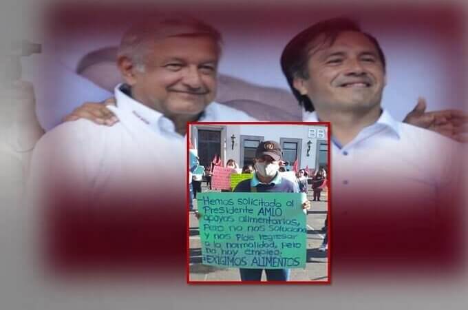 “AMLO OLVIDA APOYOS ALIMENTARIOS DE VERACRUZANOS”