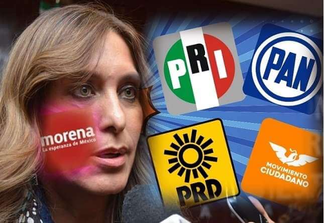 EN EL PAN, “NO LA PELAN”, MORENA, “LE HIZO FUCHI”, PERO YA ENCONTRÓ “SU MEDIA NARANJA”…!