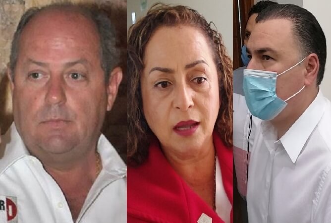 Diputados exhibidos