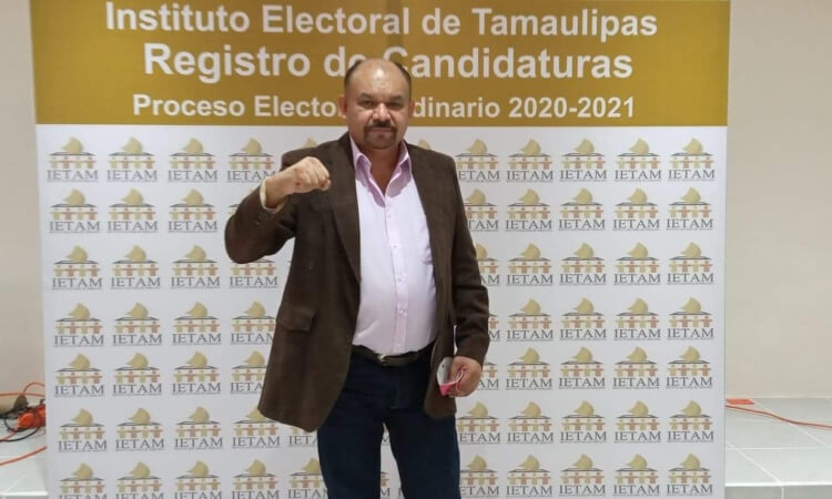 Jacinto Herrera ya es candidato por la Marina Se registra en Ietam; Va por Fuerza México