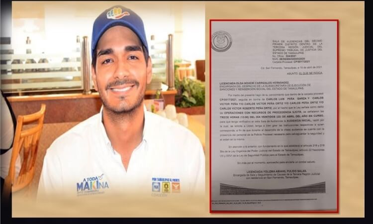 CITAN AL HIJO DE LA ALCALDESA DE REYNOSA