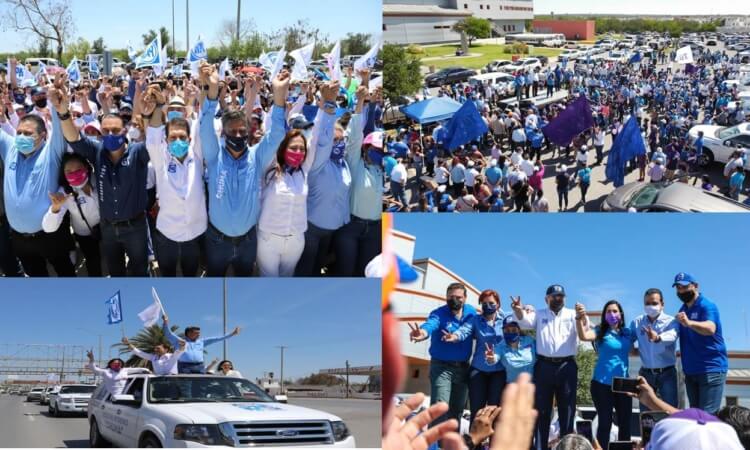 REYNOSENSES REFRENDAN SU APOYO A LA FÓRMULAS DEL PAN Y AL GOBERNADOR CABEZA DE VACA…!