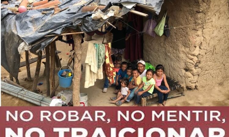 NO MENTIR, NO ROBAR Y NO TRAICIONAR, ES SOLO UN BUEN SLOGAN…..!