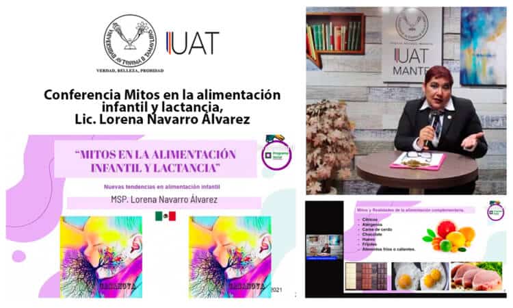 Expone especialista de la UAT sobre tendencias en alimentación infantil