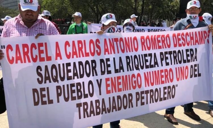 “LA 4T, A ROMERO DESCHAMPS, NO LE RECOGE LO ROBADO”…!