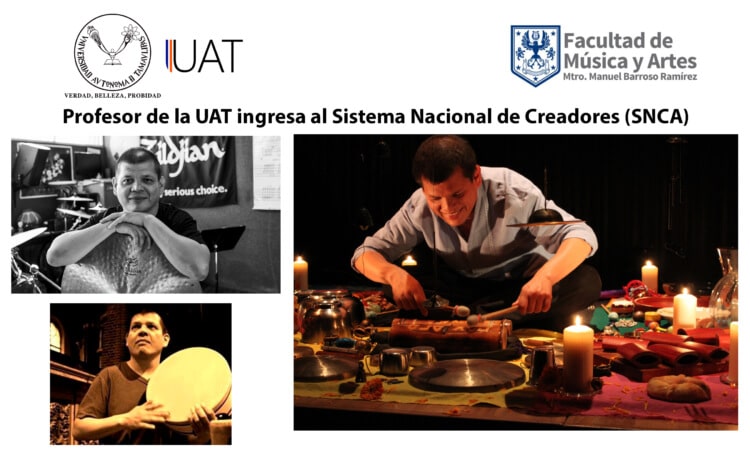 Profesor de la UAT ingresa al Sistema Nacional de Creadores de Arte