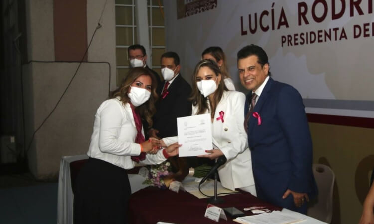 Lucía Rodríguez de Gattás, presidenta del Sistema DIF Victoria