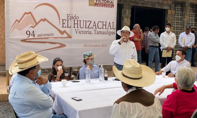 Festejan 94 aniversario del ejido El Huizachal