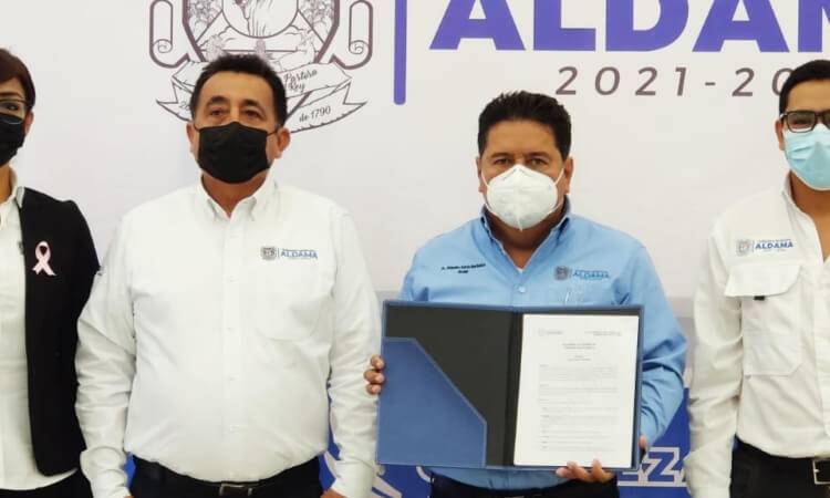 CONSTRUIR Y FORTALECER LA GRANDEZA DE ALDAMA, ES MI OBJETIVO: DR. GARCÍA BARRIENTOS