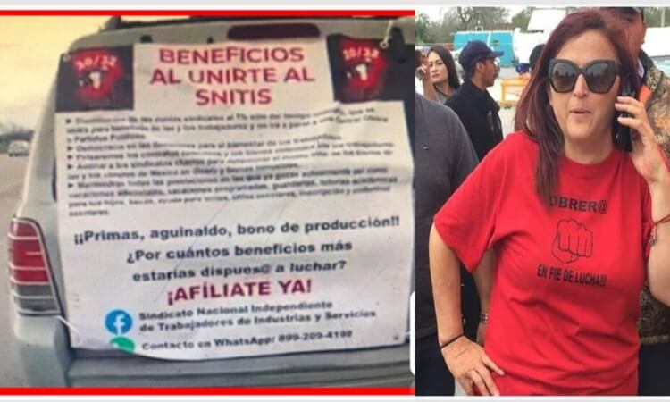 REAPARECE SUSANA PRIETO, SEMBRANDO EL TEMOR Y LA ZOZOBRA ENTRE LOS OBREROS.