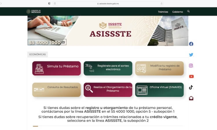 Sortea Issste 60 mil préstamos personales