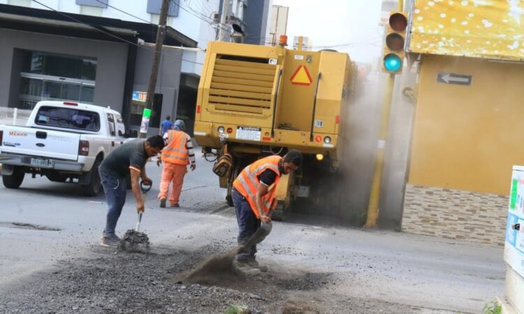 Reactivan bacheo y pavimentación.