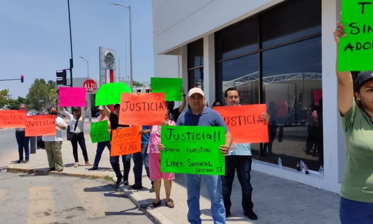 Trabajadores de salud exigen liberación de su dirigente sindical Adolfo Sierra Medina