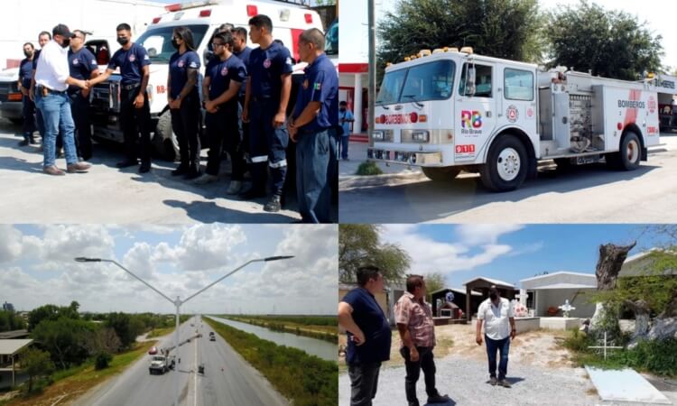 SEGUIR TRANSFORMANDO A RÍO BRAVO ES EL RETO: ALCALDE VILLEGAS