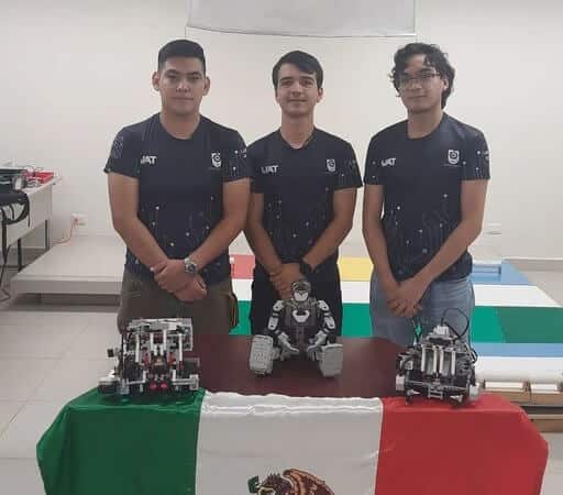 Estudiantes de la UAT representarán a México en torneo latinoamericano de robótica