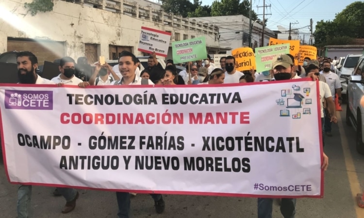 Maestros exigen su basificación