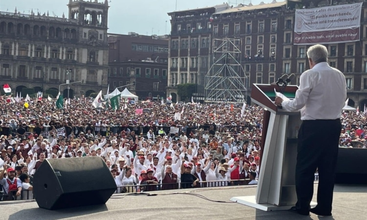 AMLO, les puso la muestra…