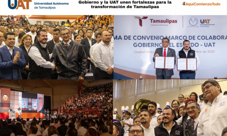 <strong>El Gobierno y la UAT unen fuerzas para la transformación de Tamaulipas</strong>