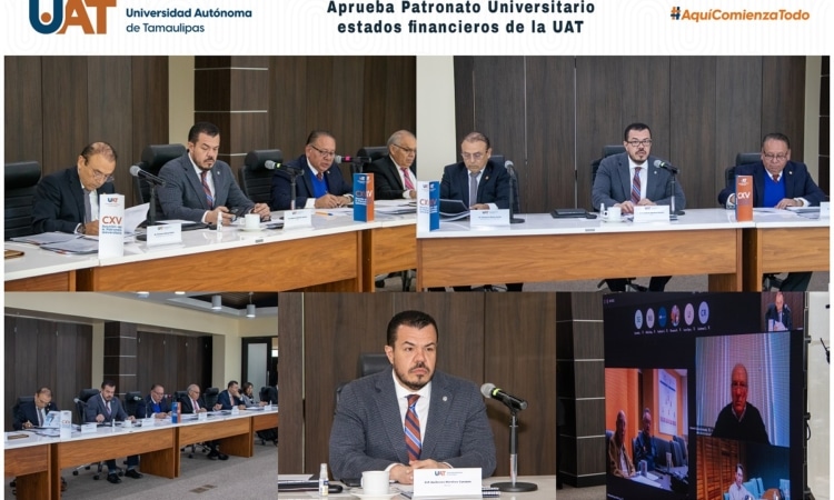 <strong>Aprueba Patronato Universitario estados financieros de la UAT</strong>