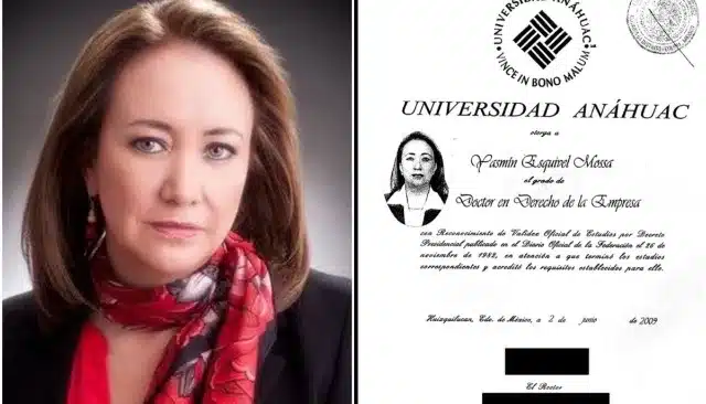 <strong>LA MINISTRA YASMIN ESQUIVEL: ¡OTRA VEZ!</strong>