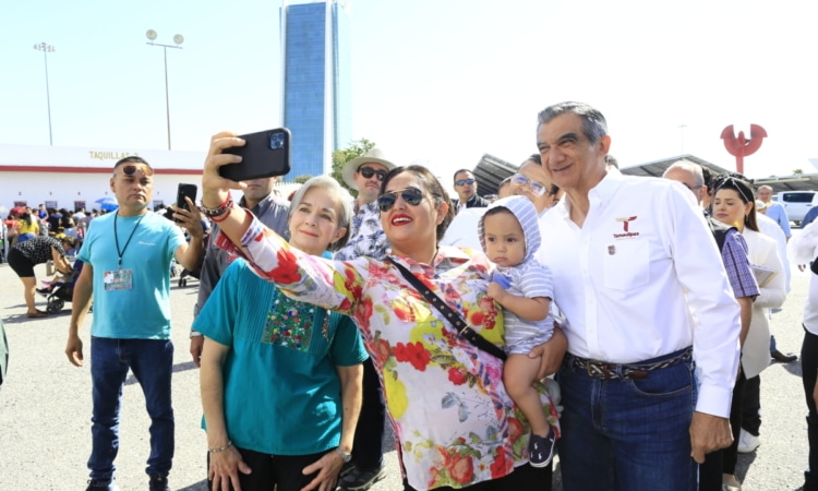 Gobernador y presidenta del DIF celebran a la gran familia tamaulipeca con DIFZANIA
