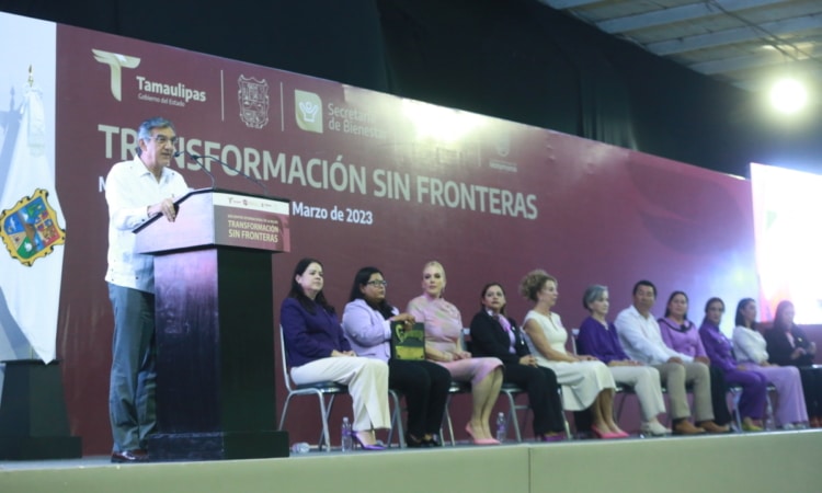 Todos los días trabajamos por la seguridad, dice el gobernador en Matamoros