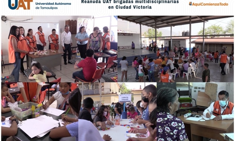 <strong>Reanuda UAT brigadas multidisciplinarias en Ciudad Victoria</strong>