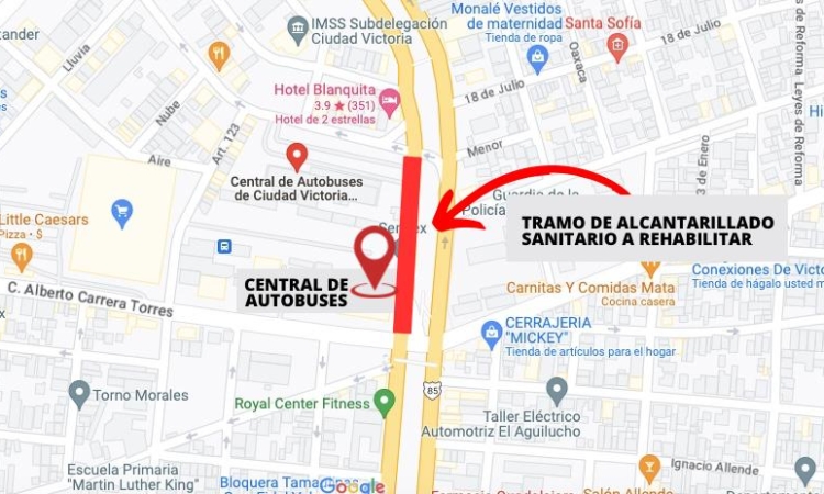 Trabajan Gobierno Municipal y COMAPA Victoria en solución de demanda ciudadana