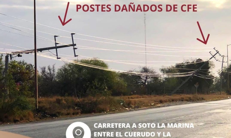 Restablece la CFE servicio de luz e inicia rebombeo de agua