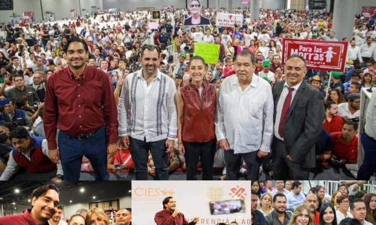 QUEREMOS A CLAUDIA, COMO LA PRIMER MUJER PRESIDENTE: LE EXPRESA REYNOSA
