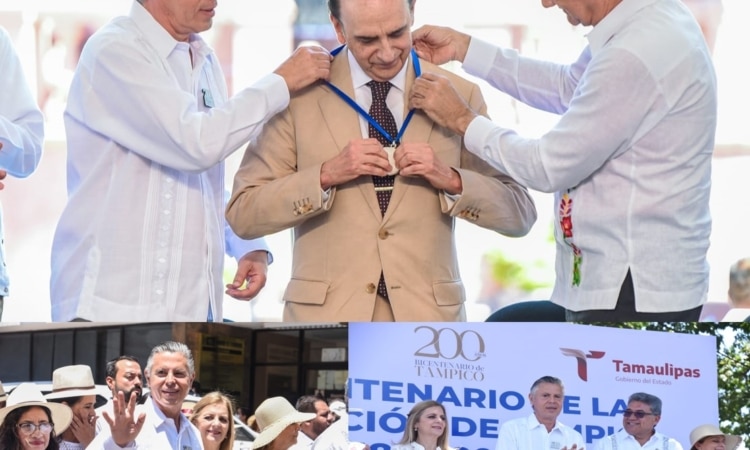 EN UNA GRAN VELADA HISTÓRICA LAS FIESTAS DEL BICENTENARIO DE TAMPICO