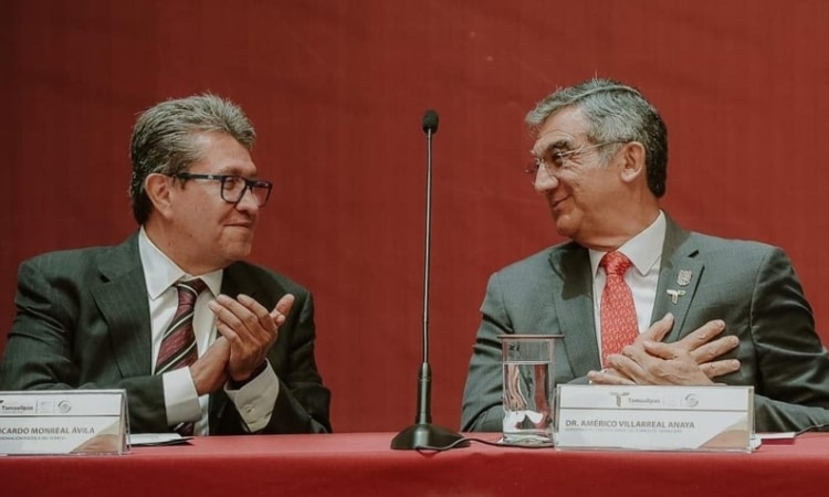 VISITA DE MONREAL A TAMAULIPAS, TRAJO SENDOS MENSAJES