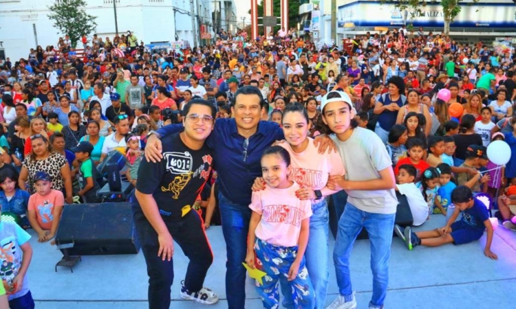 DIF y Municipio festejan en grande a niñez victorenses.