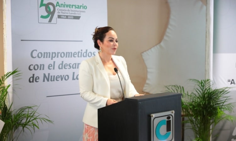 DESTACA ALCALDESA LABOR DEL CONSEJO DE INSTITUCIONES DE NUEVO LAREDO EN SU 59 ANIVERSARIO