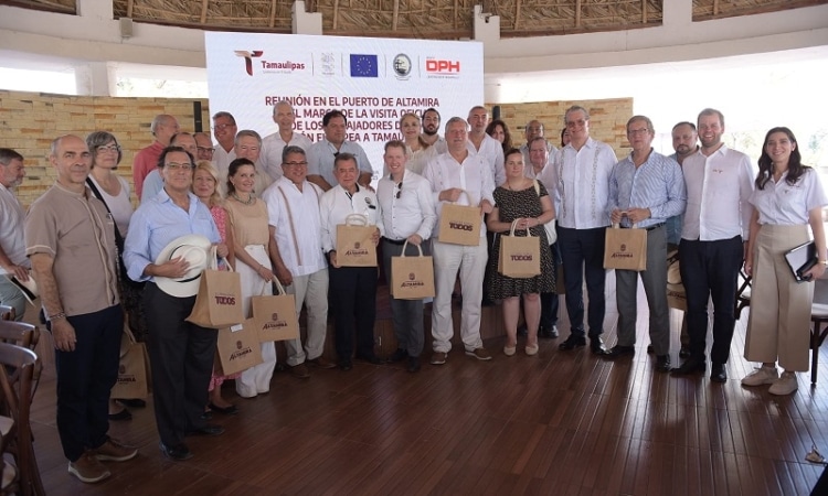 REUNIÓN DE EMBAJADORES DE LA UE: MUY BUEN MENSAJE DE TAMAULIPAS AL MUNDO