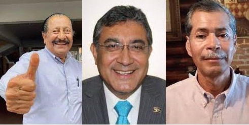 Arnulfo y Cepeda con Morena