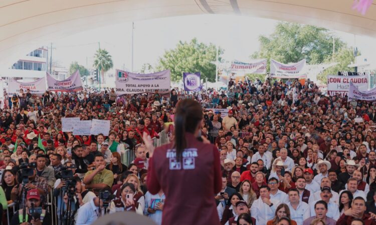 «Rabo y Orejas» se Llevo Claudia Sheinbaum  en Tamaulipas