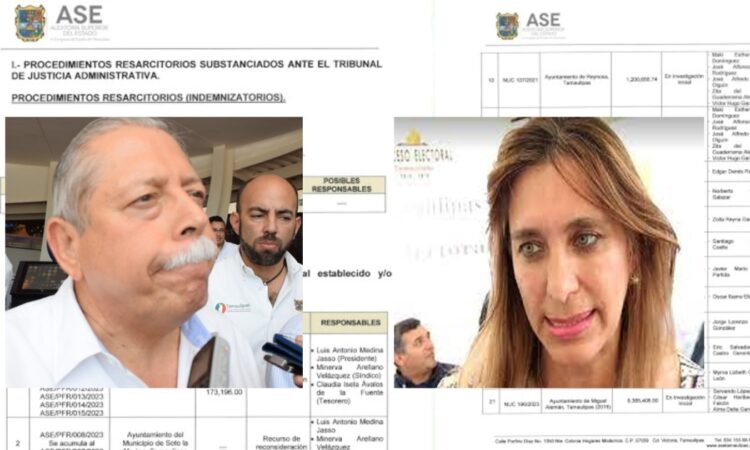 EX GOBERNADOR Y EX ALCALDESA “EN EL OJO DEL HURACÁN”