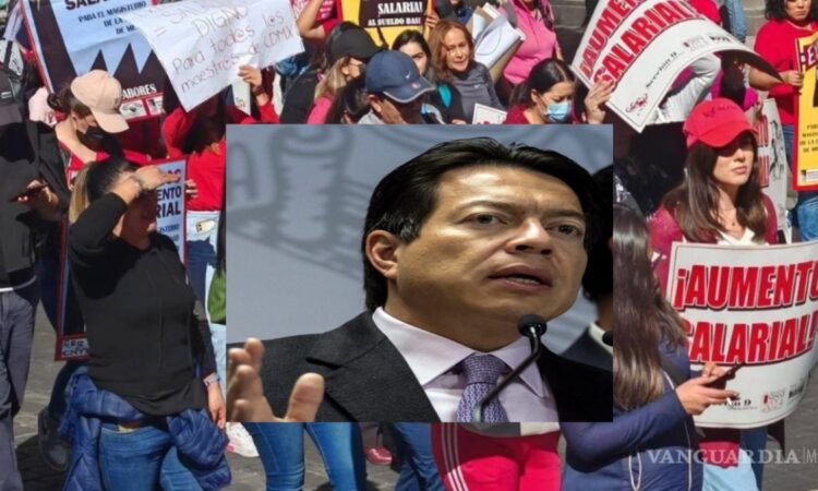 TOTAL, RECHAZO DE MAESTROS “AL SINVERGUENZA” DE MARIO DELGADO