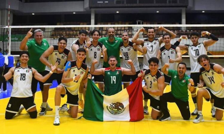 Tamaulipeco se cuelga medalla histórica para la Selección Mexicana Sub-23 de voleibol