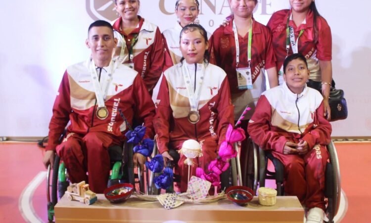 Medallas históricas para Tamaulipas en el inicio de los Paranacionales CONADE 2024