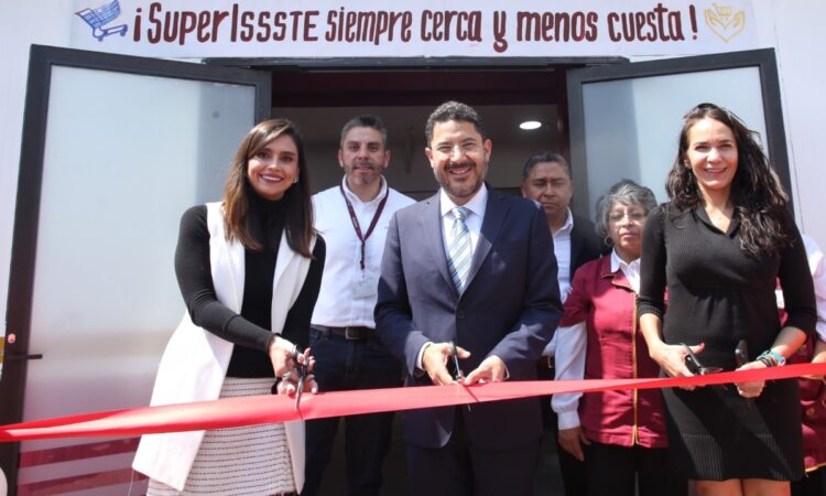 Inaugura Martí Batres nueva sucursal de Superissste en oficina SAT “El Reloj”, Ciudad de México