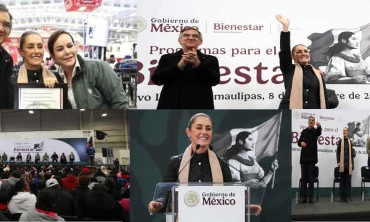 HISTÓRICA VISITA DE CLAUDIA SHEINBAUM A NUEVO LAREDO